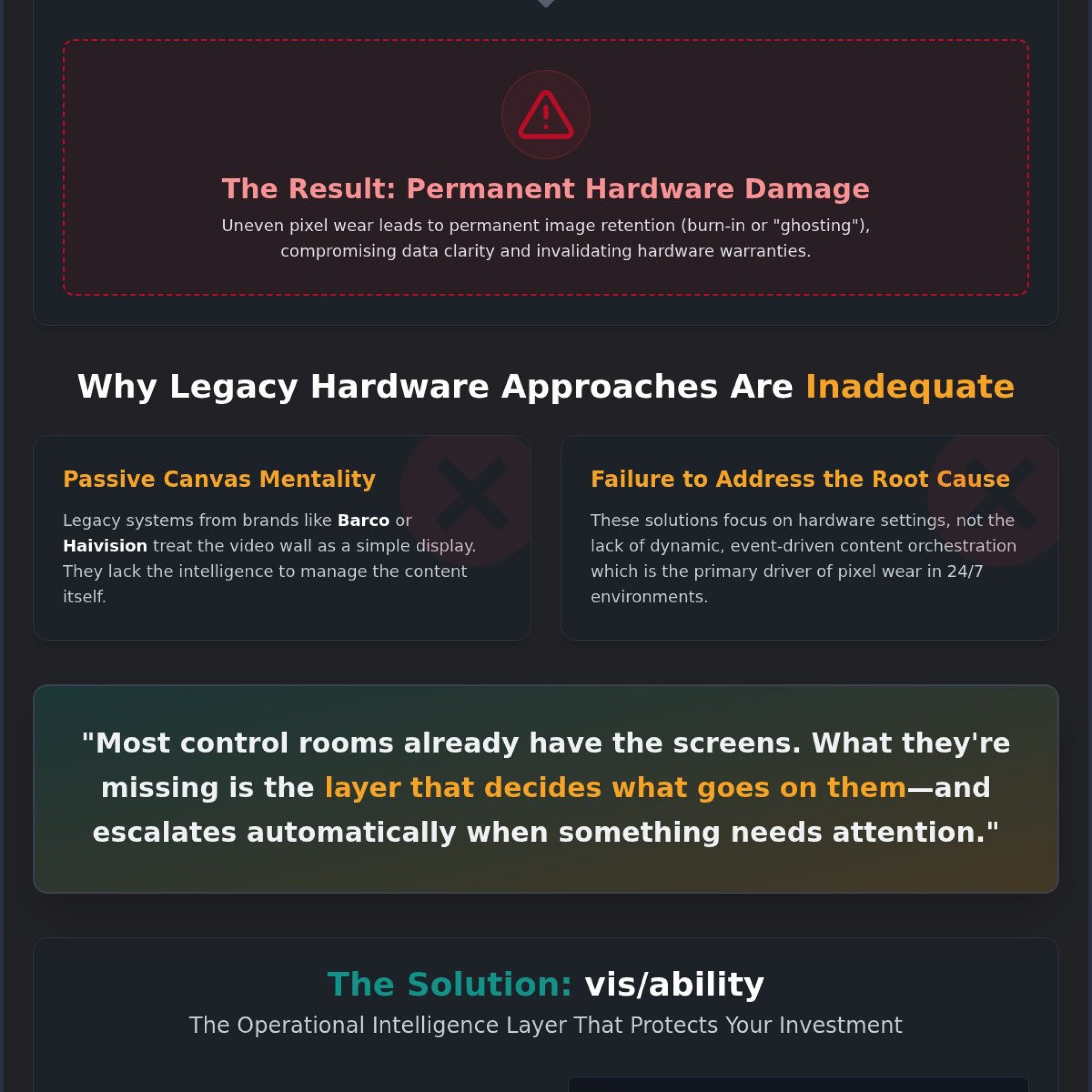 Video Wall Burn-In Prevention: Strategies for Continuous Operational Reliability